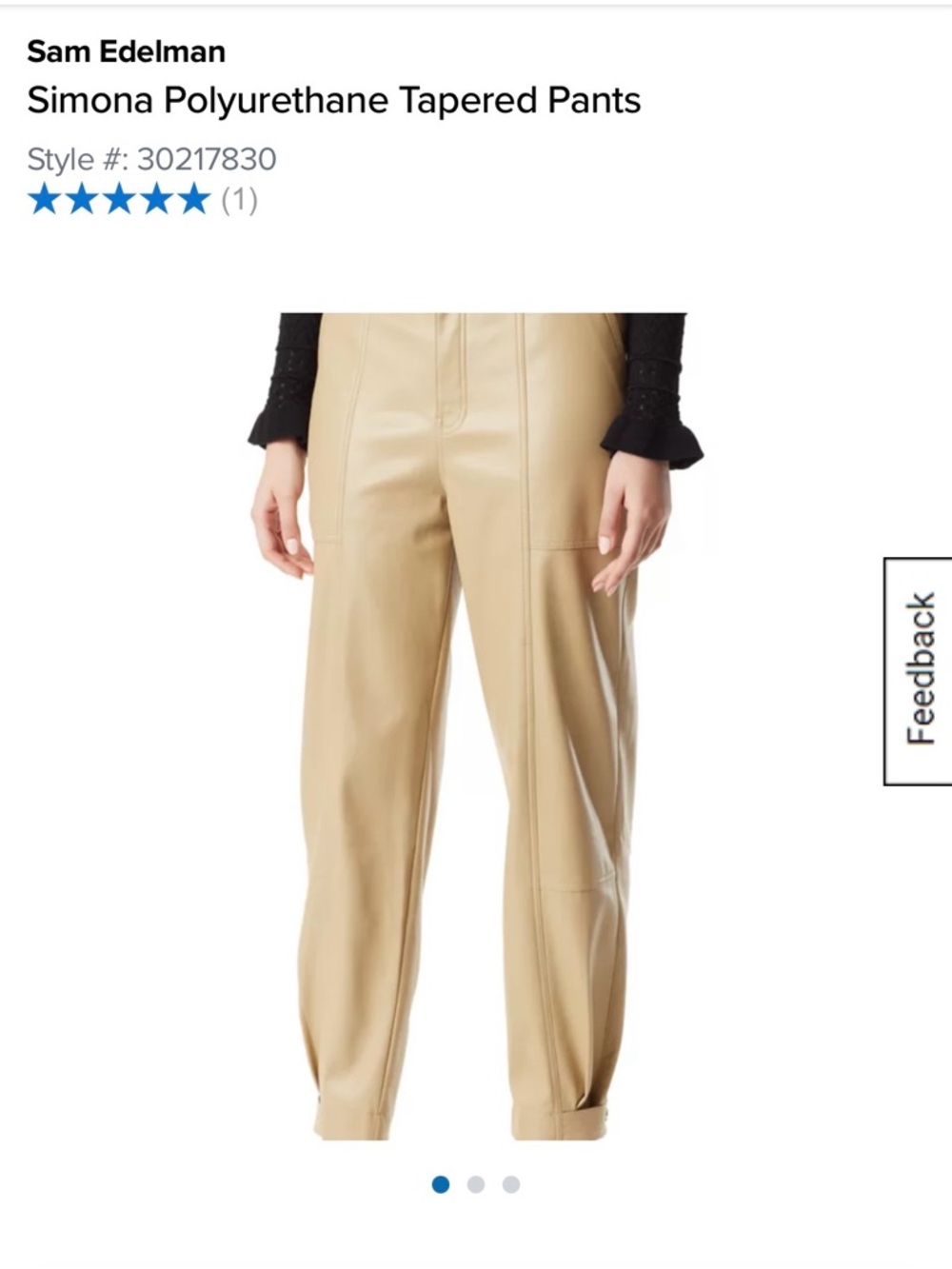 Pleather Pants